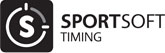 official logo SportSoft horizontally black and white